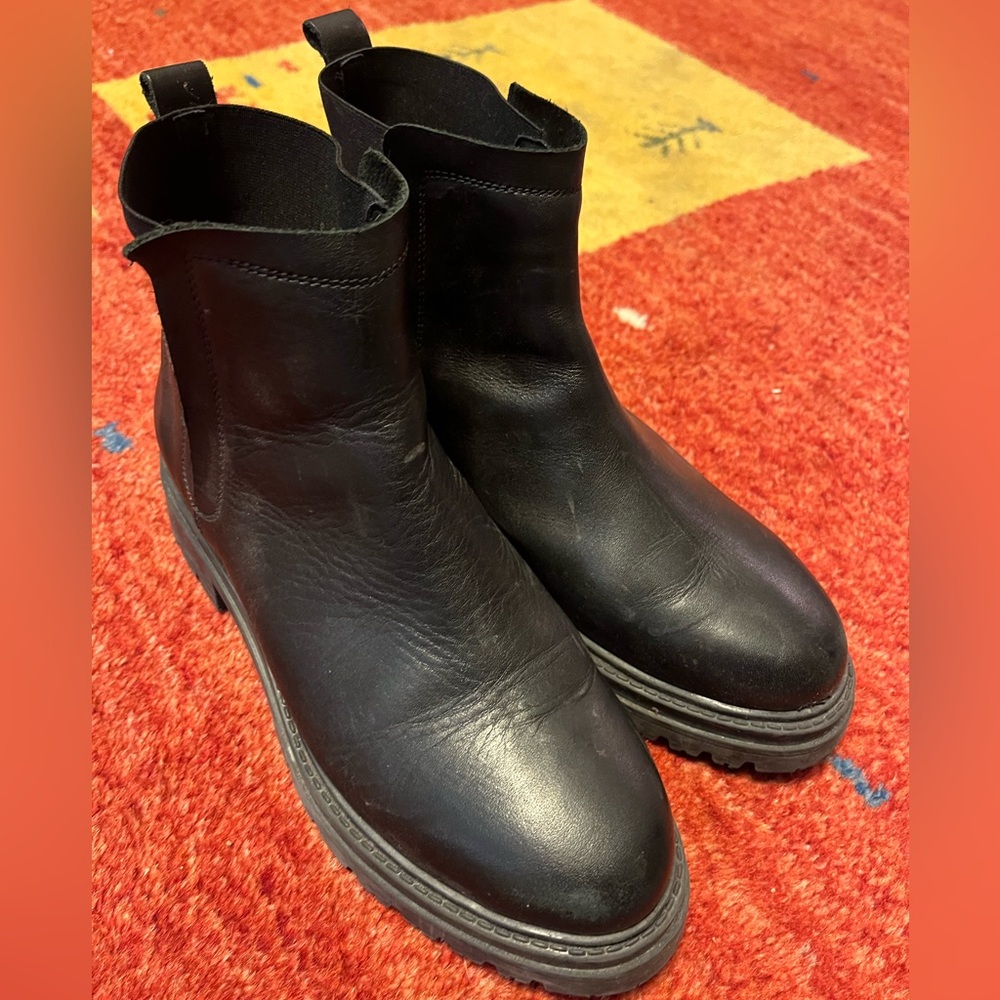 Black Steve Madden Boots - Women’s